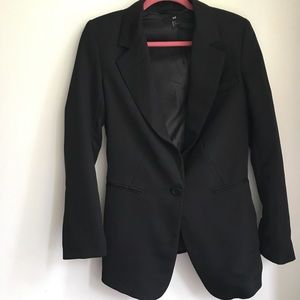 HM Black Long Jacket / Blazer
